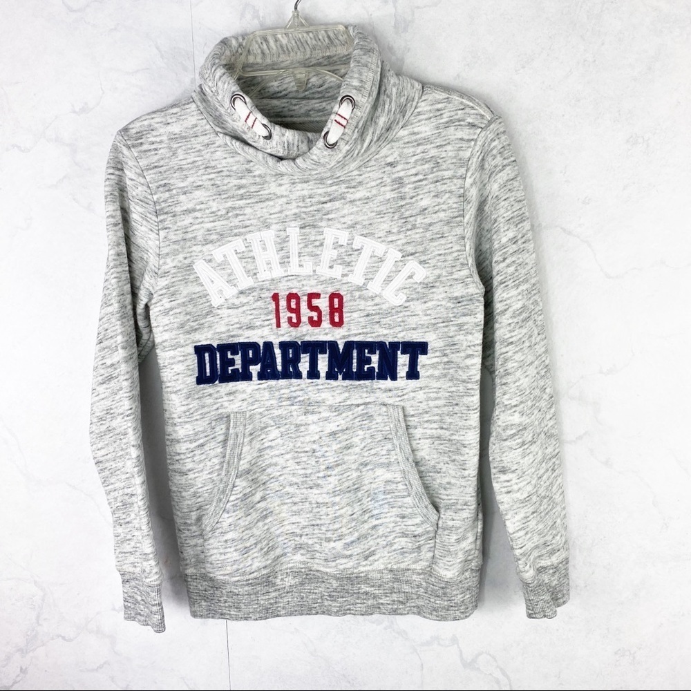 [H&M] Gray Mesh Hoodie